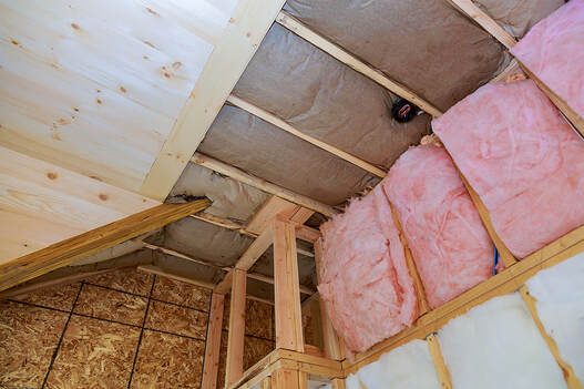 Attic loft insulation installed in Wilton