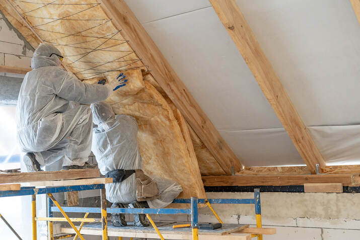 New house insulation installment by Wilton Insulation Team